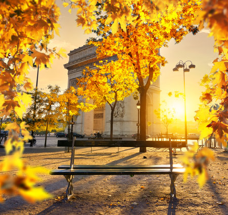Arc de Triompheの写真素材