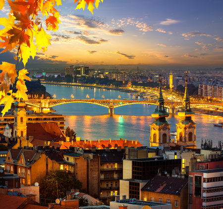 View of Budapestの写真素材
