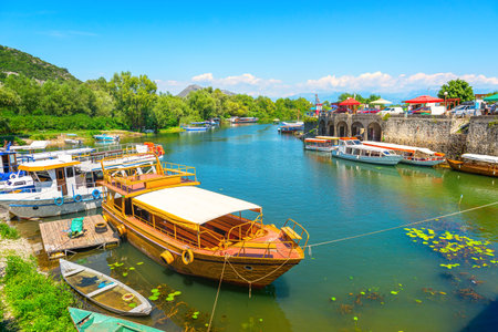 Fantastic mountains of Montenegro. Picturesque mountain landscapeの写真素材