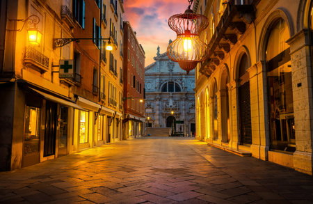 Cathedral of Saint Mary of the Flower in Florence, Italyの写真素材