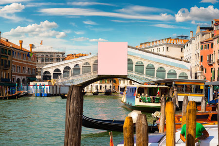 View of San Giorgio Maggiore in Venice in autumnの写真素材