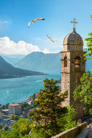 Rijeka Crnojevica. Amazing view of Rijeka Crnojevica. Skadar lake national park, Montenegroの写真素材