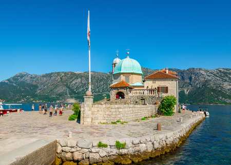 Mountain region in Lovcen National Park in Montenegroのeditorial素材