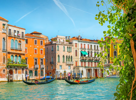 Idyll in Veniceの写真素材