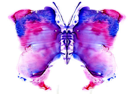 Abstract watercolour pattern, my own artwork の写真素材