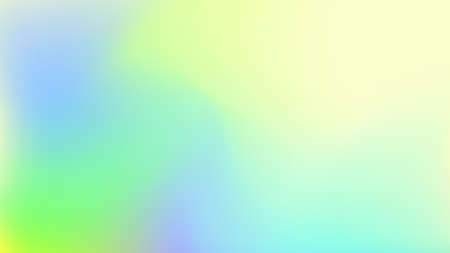 Beautiful juicy gradient background. The transition of colors from green to blue. Horizontal...