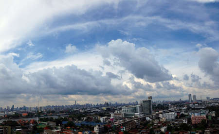 Bangkok sky nearby river