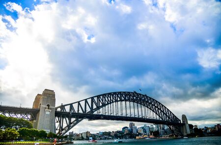 Harbour Bridge in Sydney Australiaのeditorial素材