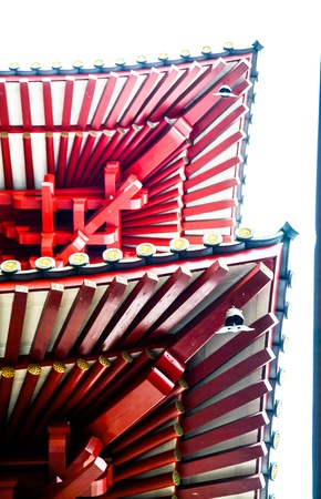 Buddha Tooth Relic Temple in Singaporeの写真素材