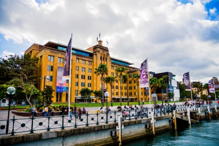Museum of Contemporary Art in Sydney Australiaのeditorial素材