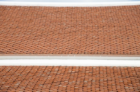 Pattern of roof templeの写真素材
