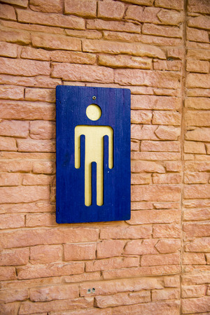 Gental toilet signの写真素材