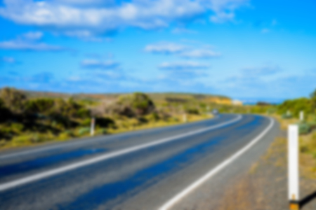 the Road in Blur style