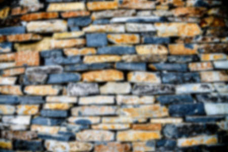 Stone wall pattern in Blur styleの写真素材