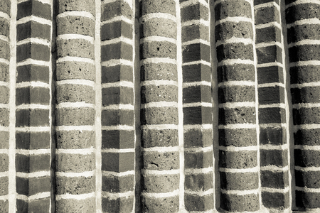Two tone stripe wall pattern in monochrome style