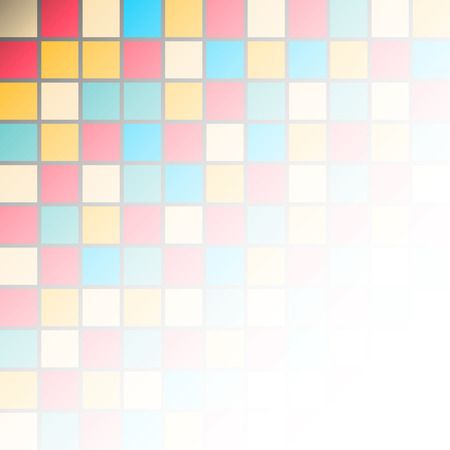 Colorful mosaic square block pattern for abstract background conceptのイラスト素材