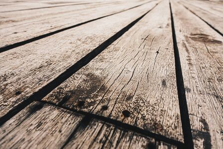 Vintage concept of Wooden floor in perspective view for background designの写真素材