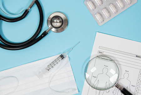 Medicines, health disease. Used for health or medical concept.の写真素材