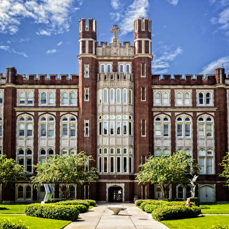 New Orleans, LA, USA -  Sep. 13, 2016  -  This is Marouette Hall located on the Loyola Univ. Campusのeditorial素材