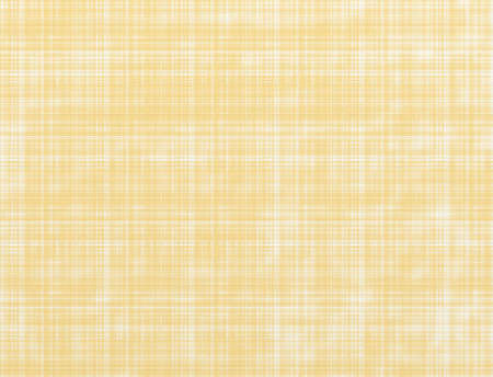 Background with crisscross pattern in yellow paint on canvasの写真素材