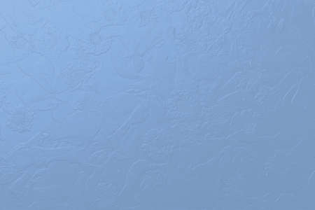 Blue background with 3d processed daisy flowersの写真素材