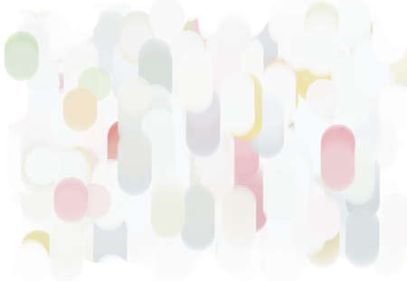 Circular pattern. Watercolor grayish abstract painting.の写真素材