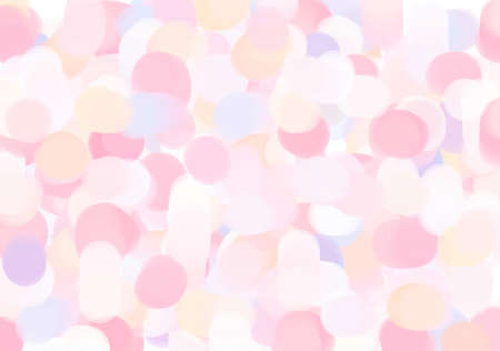 Pink and blue circular patterned backgroundの写真素材