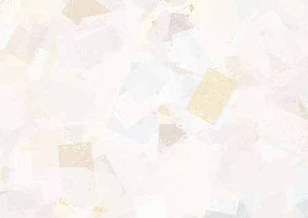 Pastel-style abstract painting composed of rectangles.の写真素材