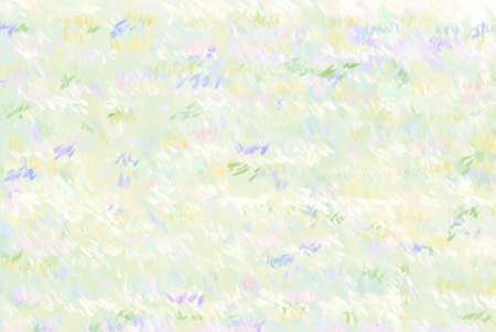 Oil painting-style background with a touch of a brushの写真素材