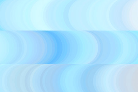 Abstract painting composed of stripes of circlesの写真素材