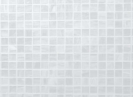 3D illustration of a tiled wall. Silver backgroundの写真素材