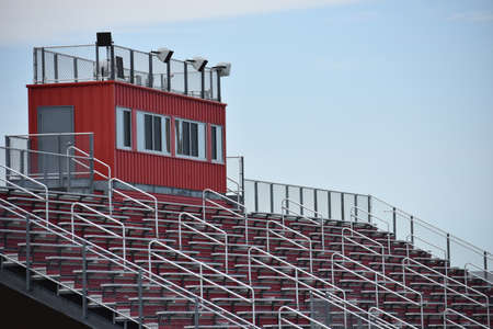 football bleachers