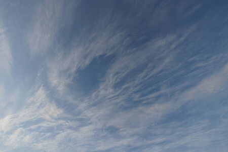 Silky cloudの写真素材