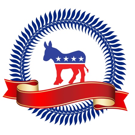 demokrats logoのeditorial素材