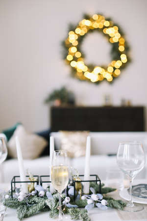 New Year's decoration. Christmas and  New Year conceptの写真素材