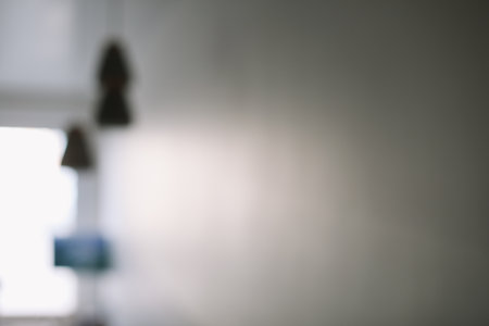 Blurred view of the room with window. abstract blurry background for texture. copy space background...