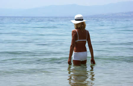 girl on the beach