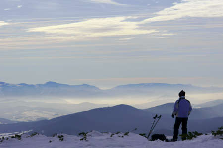 mountains at winter, Poland,Carpathian