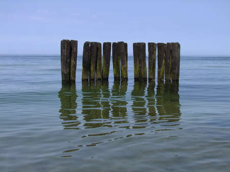 breakwater,Poland,Baltic