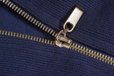 close zip sweaterの写真素材