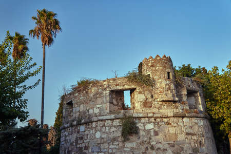 Venetian fortifications, the medieval fortress city of Kosの写真素材