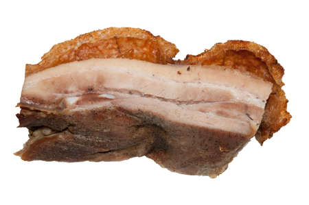 Typical Bavarian roast porkの写真素材