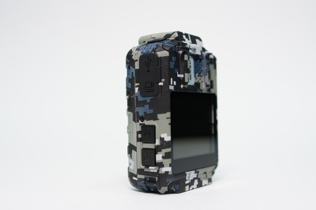 Camera for video surveillance systems on white backgroundの写真素材