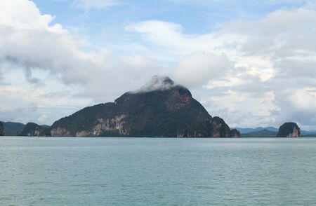 Landscapes of the beautiful Kingdom of Thailand, the purest Adaman Sea and islands.の写真素材