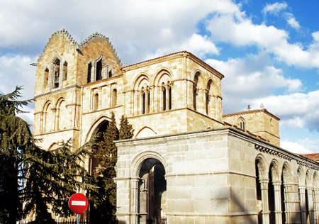 The Saint Vicente Basilica in Avila (Spain)