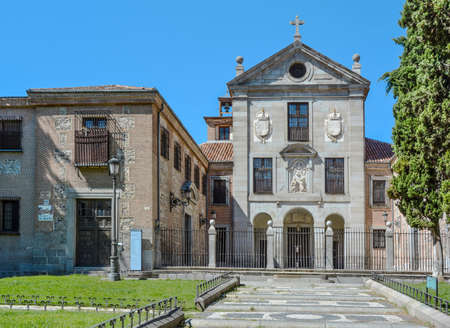 Madrid - September, 13: Real monasterio de la encarnacion (1620-1664 years) in Madrid -on September 13, 2017 in Madrid, Spainのeditorial素材
