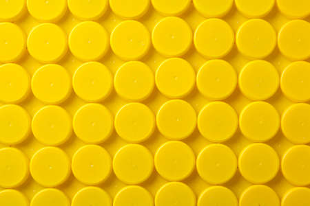 background from plastic screw capsの写真素材