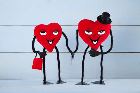 Valentine's Day. In love heart.の写真素材