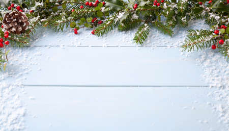 winter background - blue woodboard winter background - blue woodboard