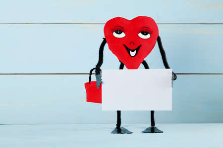 Valentine's Day. In love heart.の写真素材